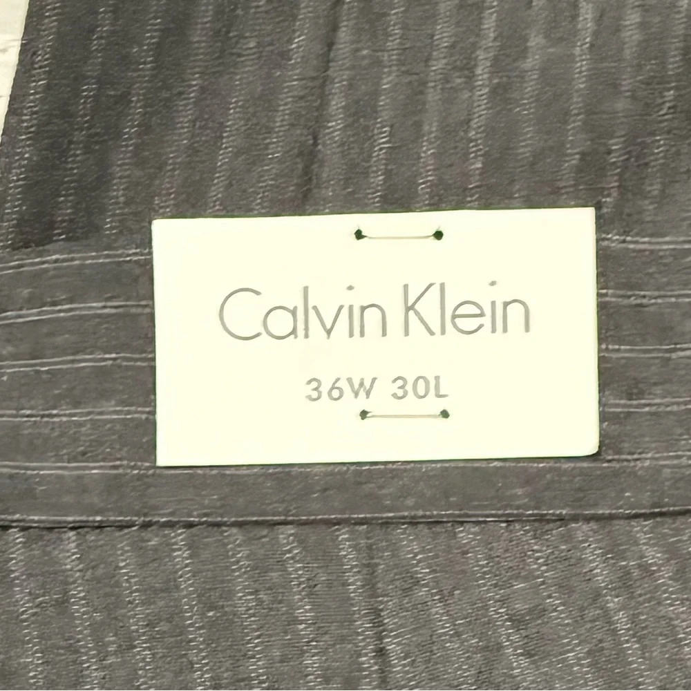 Calvin Klein Dress Pants Mens 36W X 30L Pin Striped